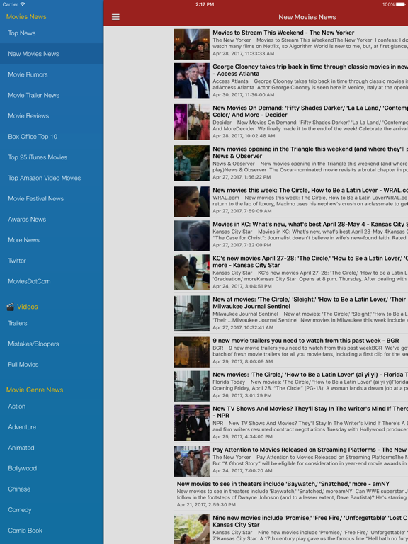 Screenshot #5 pour Movie News - New Movies Updates, Rumors & Reviews
