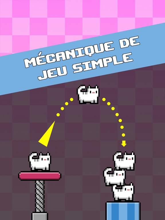 Screenshot #6 pour Cat-A-Pult: Lancer de chatons pixélisés