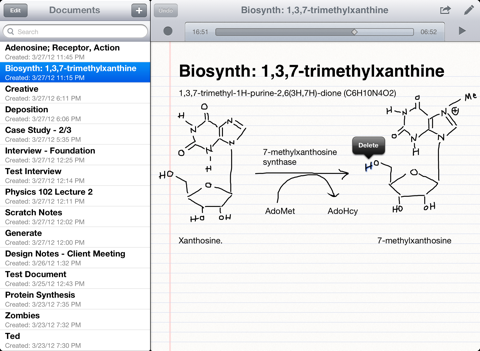 Screenshot #5 pour SoundNote