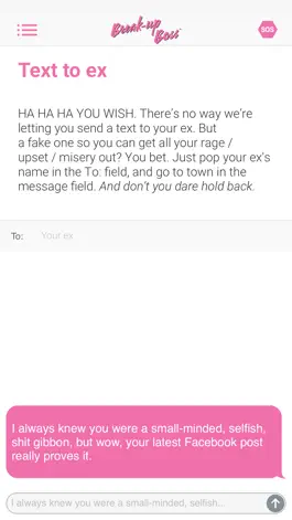 Game screenshot Break-Up Boss by Zoë Foster Blake hack