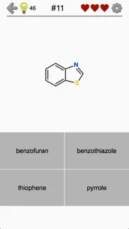 heterocyclic compounds: names of heterocycles quiz iphone screenshot 2