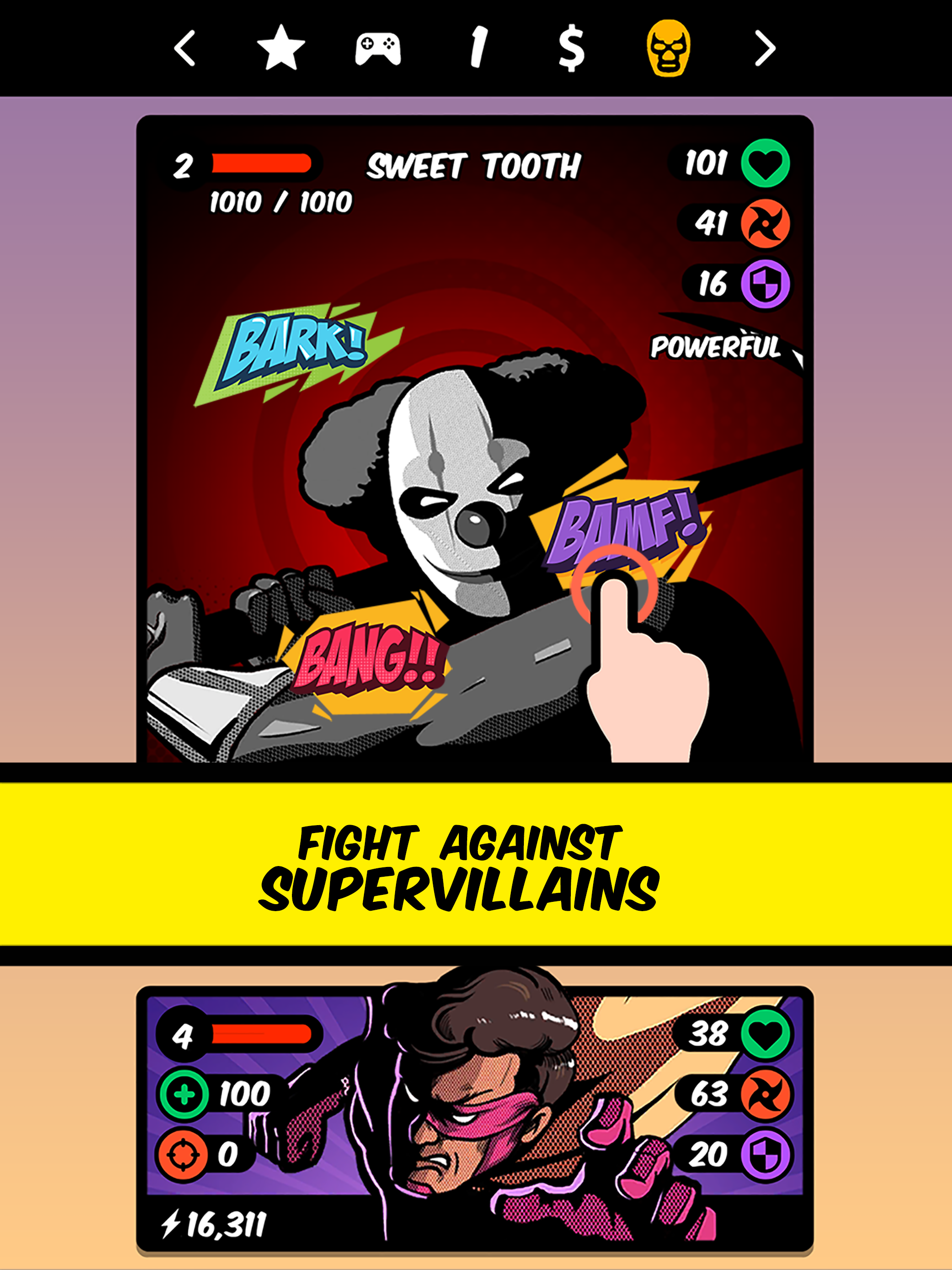 Superhero Clicker screenshot 8