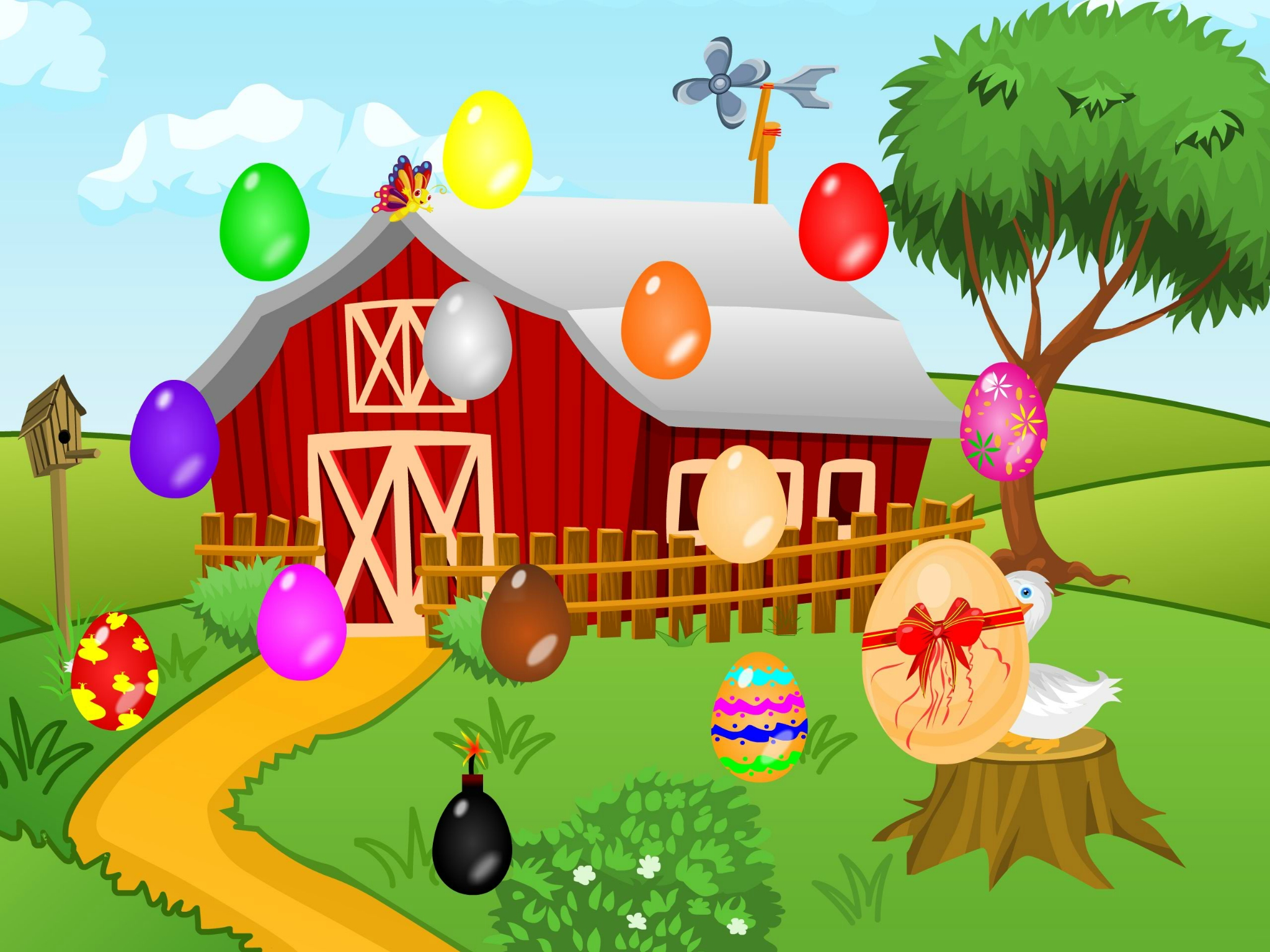 Easter Egg Attack