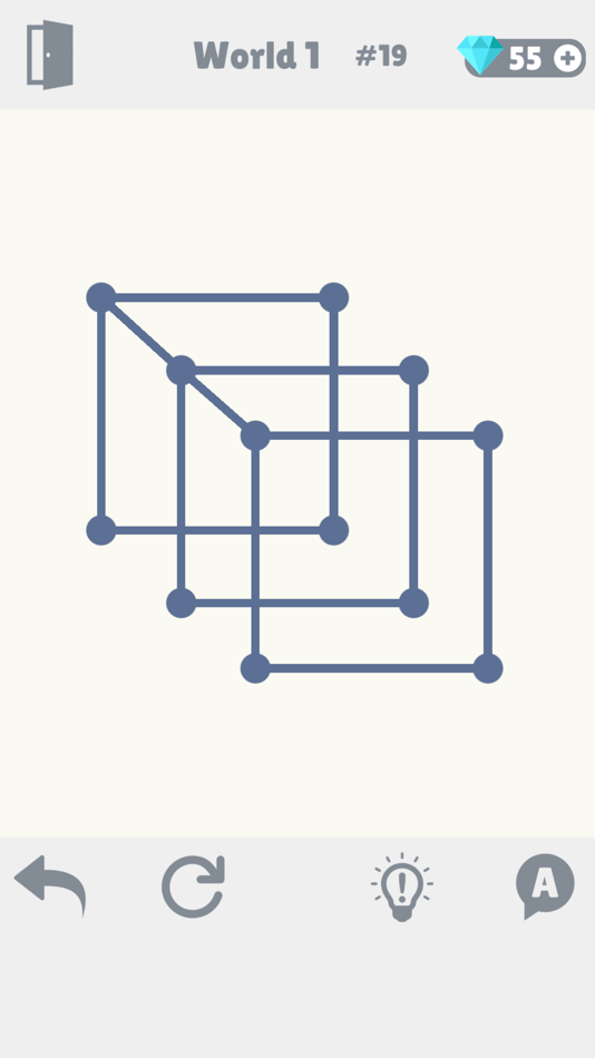 #4. One Touch Drawing - Connect Dots Puzzle (iOS) 由: Wasabi Applications