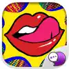 Lip hot girl Stickers for iMessage delete, cancel