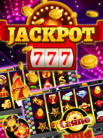 Jackpot Town Slots: Lucky Win – Free Slot Machinesのおすすめ画像1