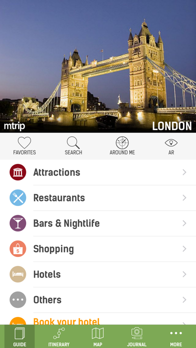 London Guide - mTrip Screenshot 1