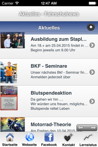 Fahrschule Wiegert screenshot 2