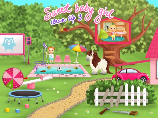 Sweet Baby Girl Cleanup 3 - Messy House на iPad