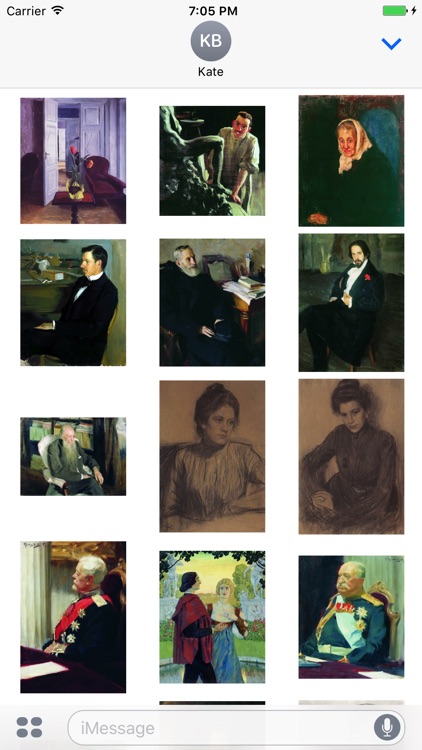 Boris Kustodiev Artworks Stickers