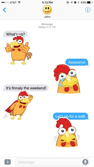 Yellow Rooster Stickers(圖3)-速報App