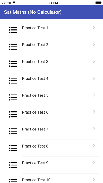 SAT Maths Practice Tests - No Calculator Screenshot 5