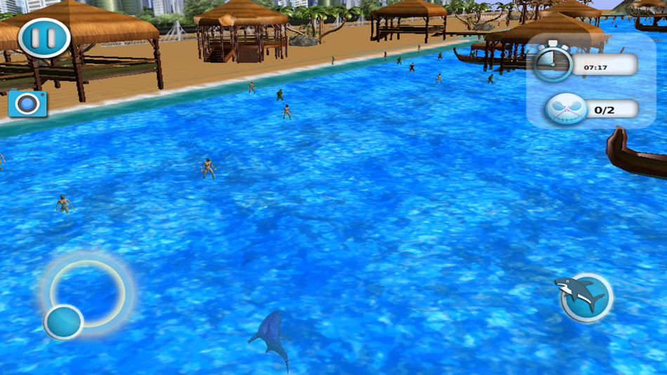 Angry Attack Shark-Revenge Of Killer Fish At Beach - 1.3 - (iOS)