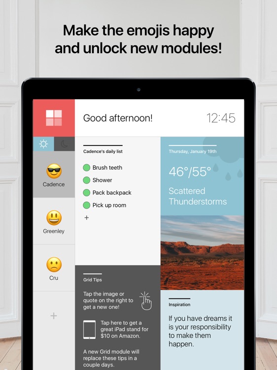 The Grid - Family Dashboard
