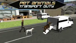 Game screenshot Pet Home Delivery Van & Transport minitruck sim 3d apk
