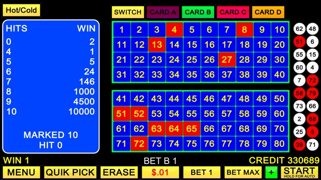 Keno Four Card(圖1)-速報App
