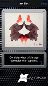 Ink Blot Profile screenshot