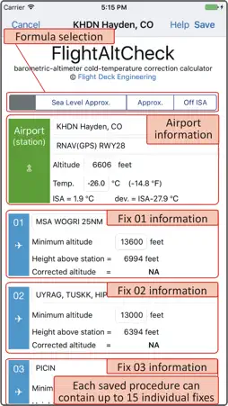 FlightAltCheckLite screenshot 1