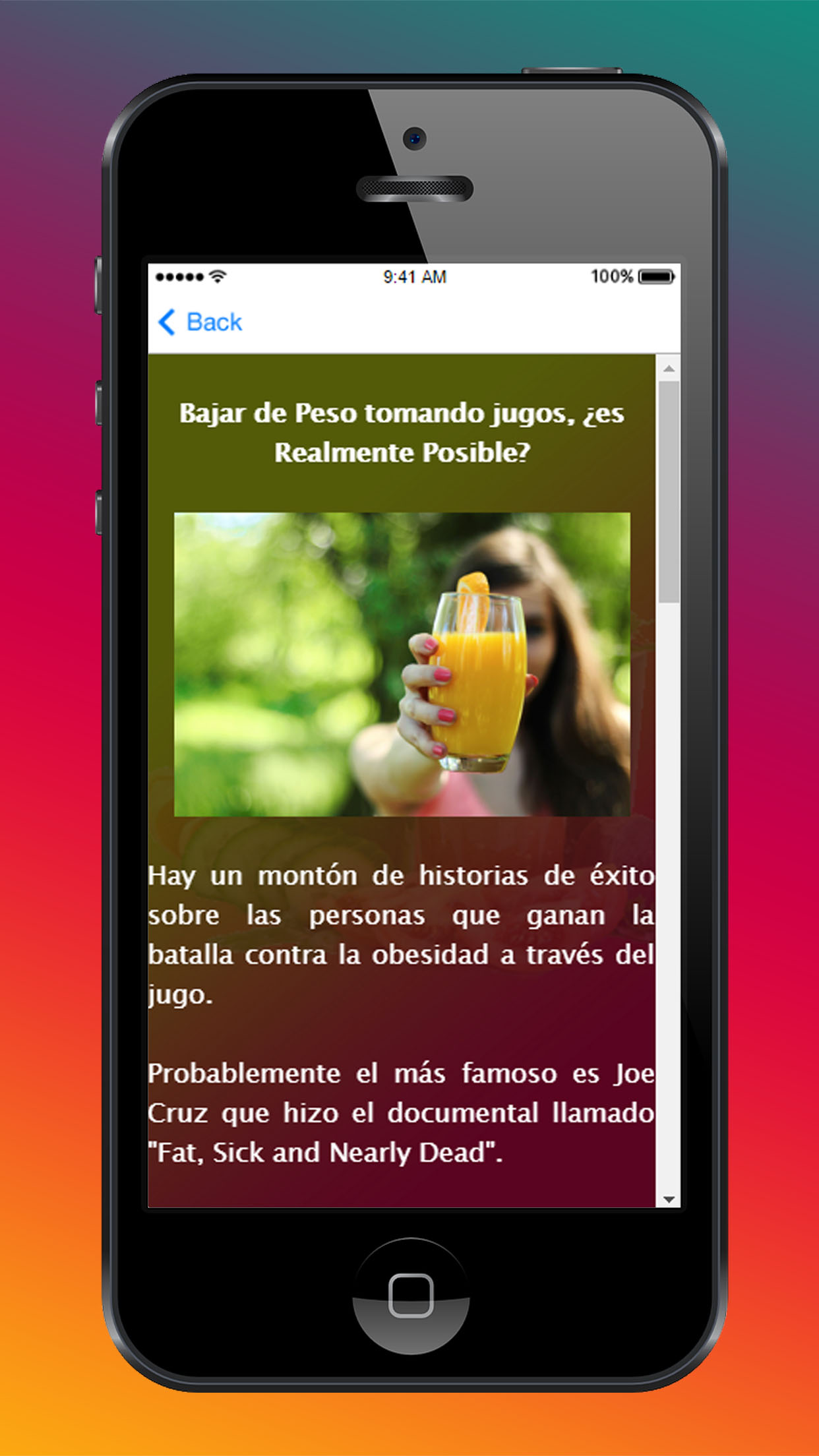 Jugos para bajar de peso eliminar grasa screenshot 3