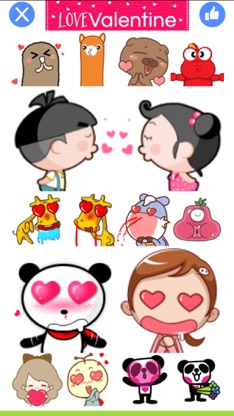 LoveValentine - Stickers for Messenger & WhatsApp screenshot 4