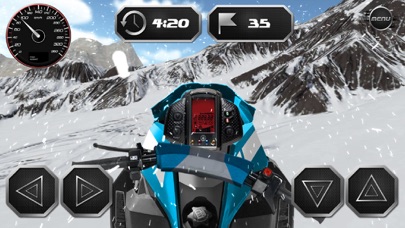 Drive Snowmobile 3D Simulator Screenshot