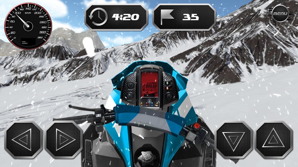Drive Snowmobile 3D Simulator - 1.0 - (iOS)
