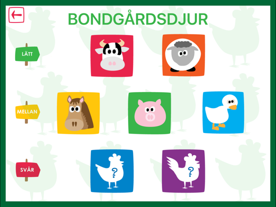 Screenshot #5 pour Djurkorsord - Svenska Korsord för Barn