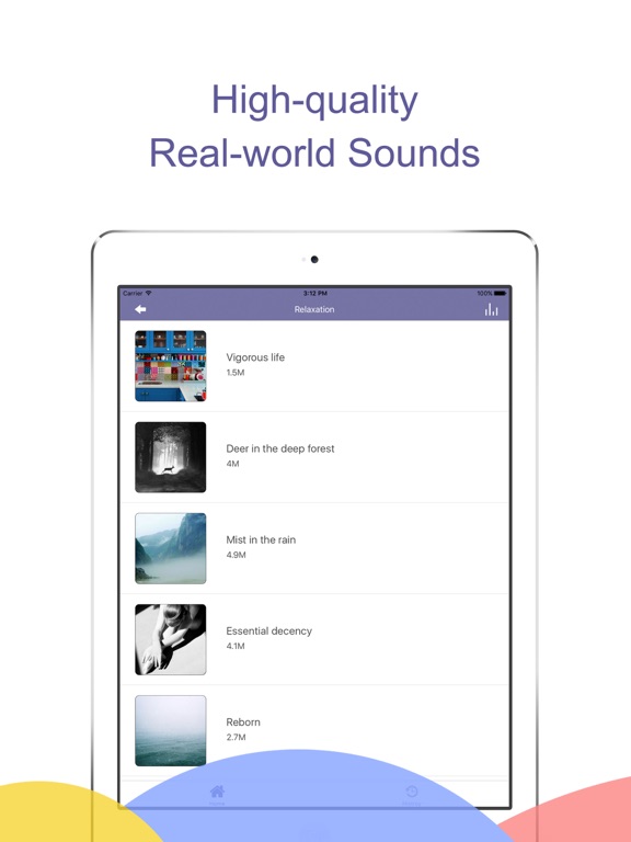 Screenshot #6 pour White Noise-Free sounds for sleep and relaxation