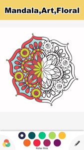 Coloring Book for Adults Color Therapy Doodle screenshot #3 for iPhone