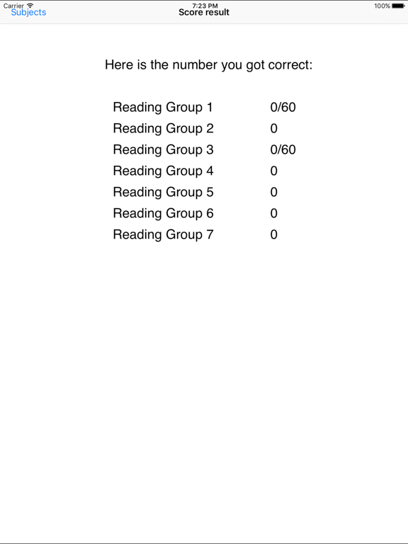 Screenshot #5 for 1st Grade Reading Comprehension