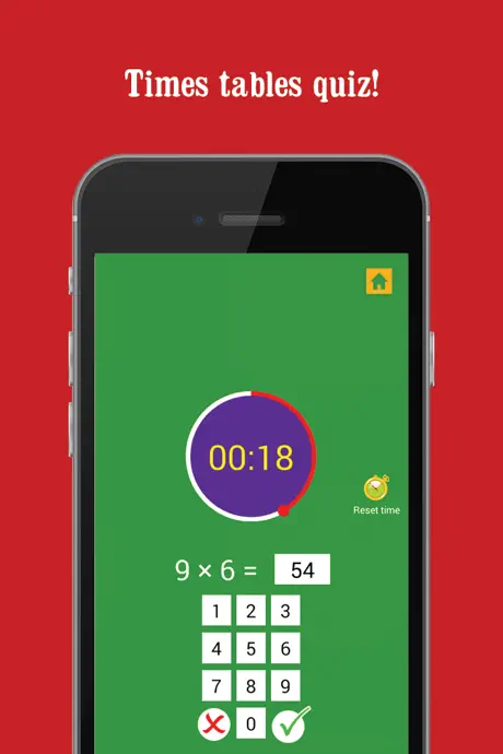 Times Tables - Learn, practice, test math