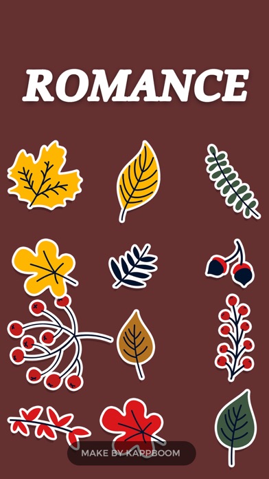 Screenshot #1 pour Romantic Stickers by Kappboom