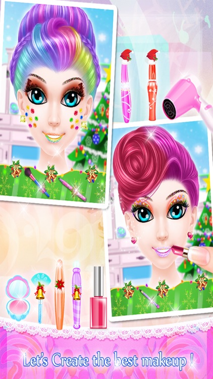 Christmas Candy Girl Makeup Me By