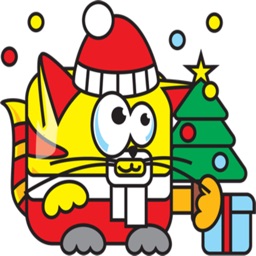 Cat stickers by Kirill