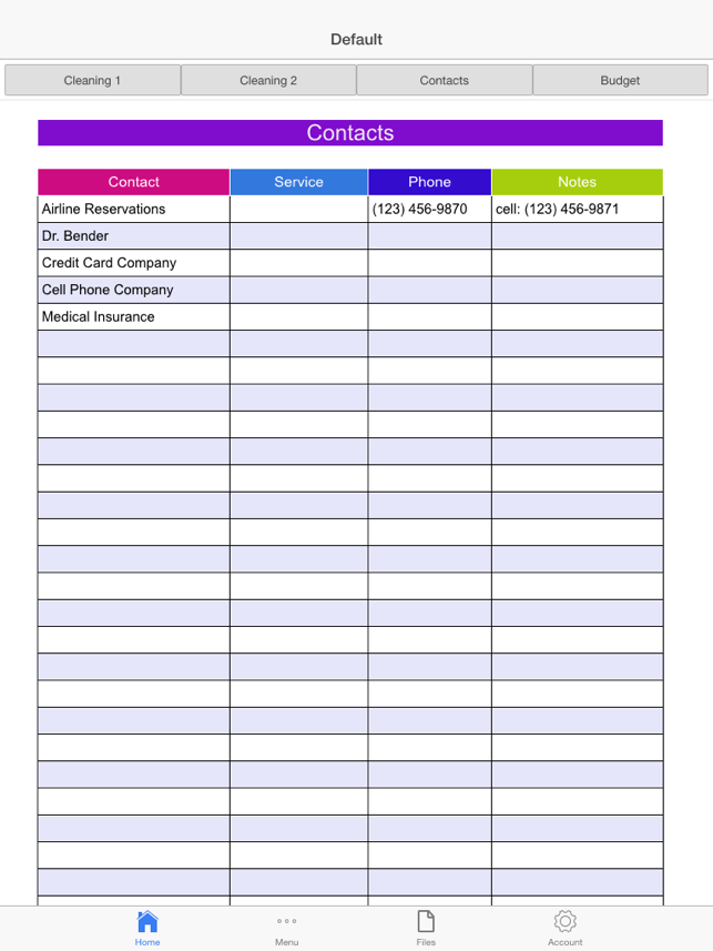‎Home Spring Cleaning Screenshot