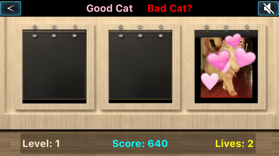 #3. Good Cat Bad Cat (iOS) 由: Davor Pleskina