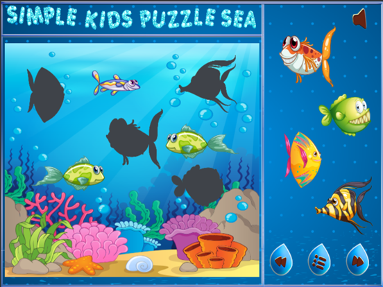 Puzzle Kids Games -- Family Fish Jigsaw