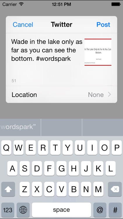 WordSparks - Startup Quotes and Proverbs screenshot-3