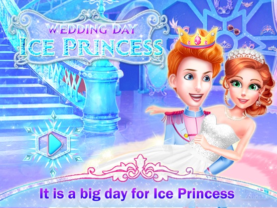 Screenshot #4 pour Jour de mariage Princesse de glace Filles Jeu