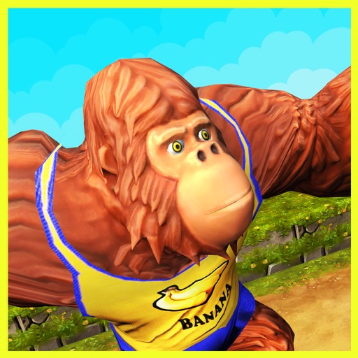 Monkey Stunt Run Icon