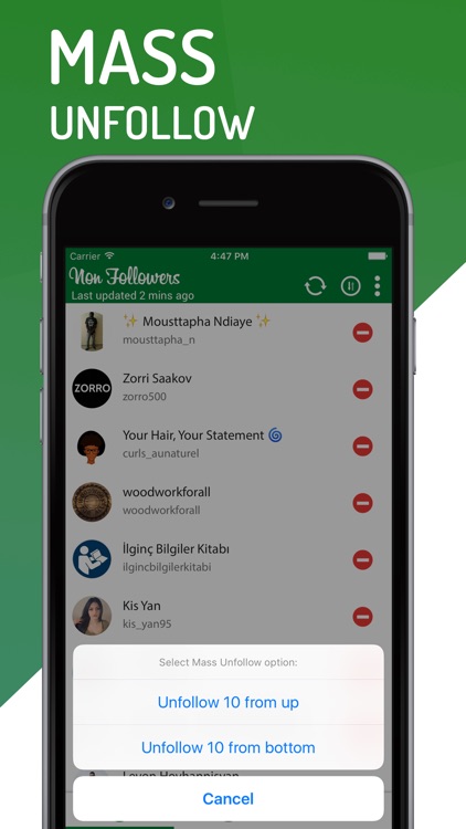Unfollowers On Instagram Followers Tracker For IG