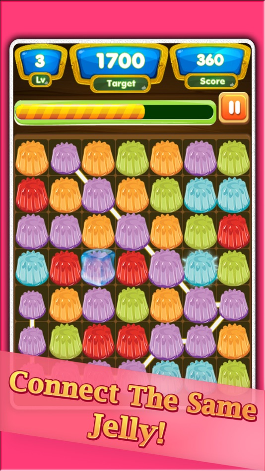 Jelly Lines - Amazing jellies Connect Lines Games - 1.0 - (iOS)