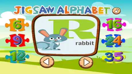 ABC Animal Puzzle Jigsaw-Kid English Learning Free