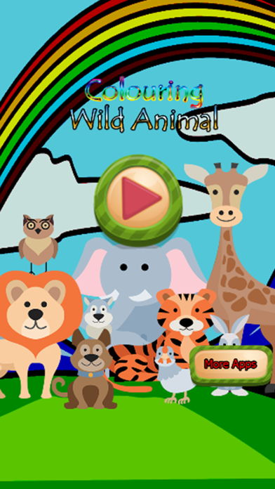 Screenshot #1 pour smart art: livre de coloriage animaux, vocabulaire