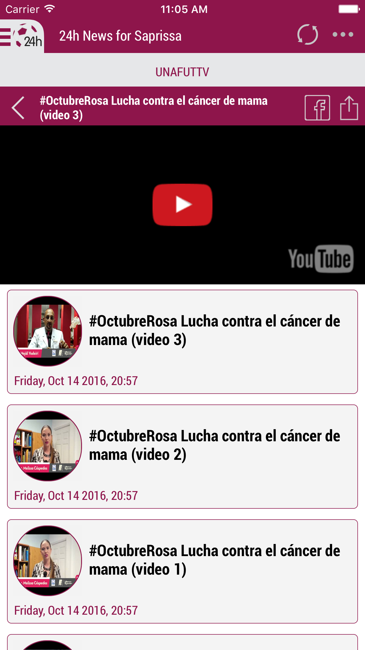 24h News for Deportivo Saprissa
