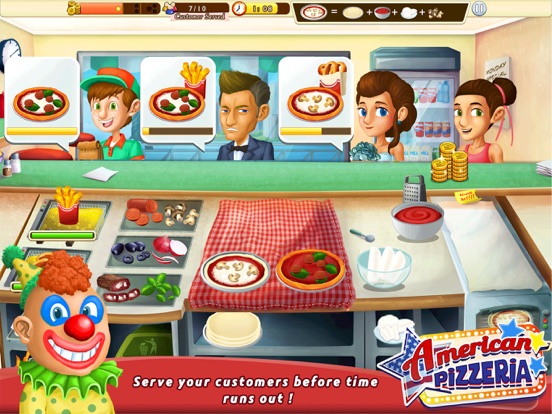 American Pizzeria - Pizza Game iPad screenshot 1 - Games app
