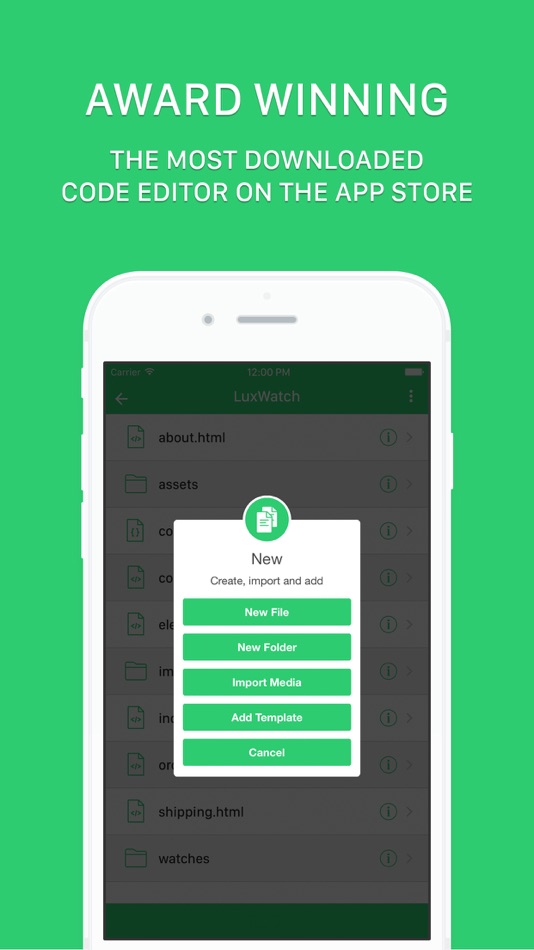 #5. Code Master - Source Code Editor (iOS) 由: Justin Bush