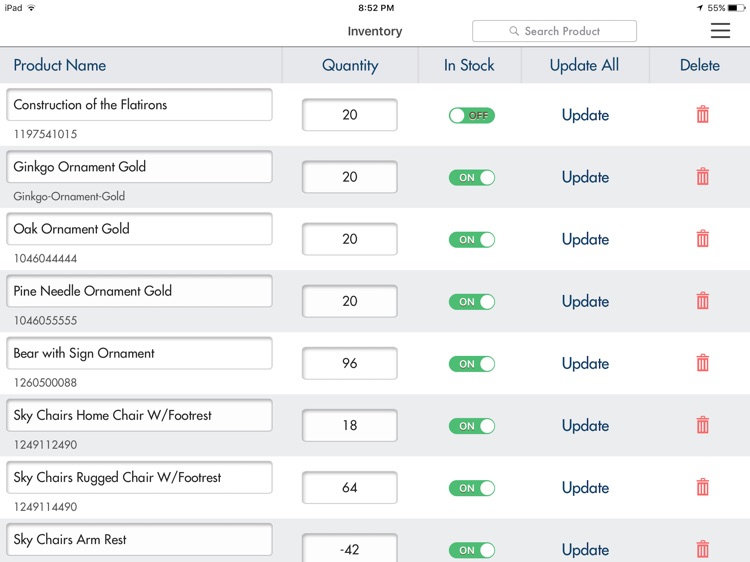 Swyp Point of Sale - POS Register.