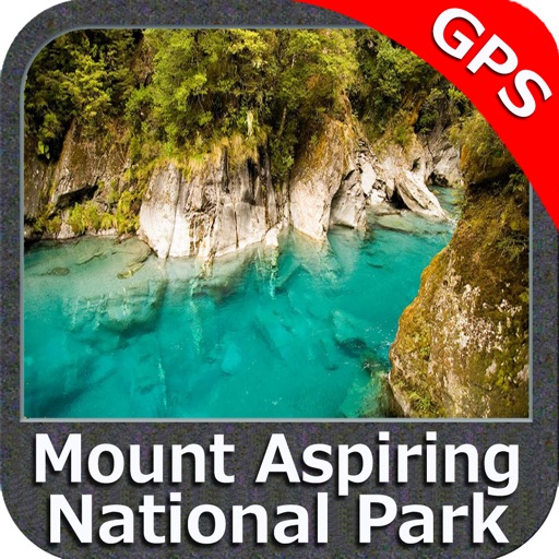 Mount Aspiring National Park GPS Charts Navigator icon