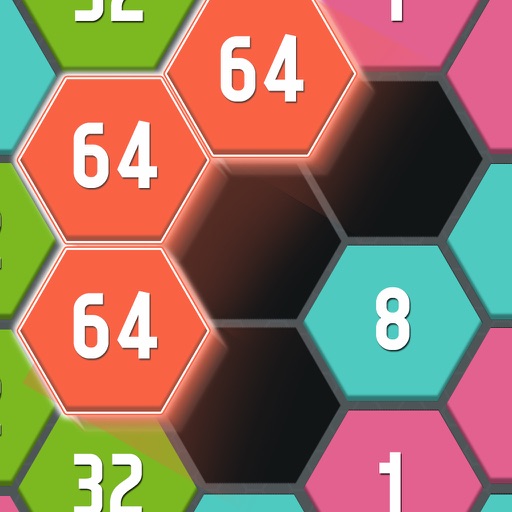 Connect Hexa Puzzle - Matching Numbers Icon